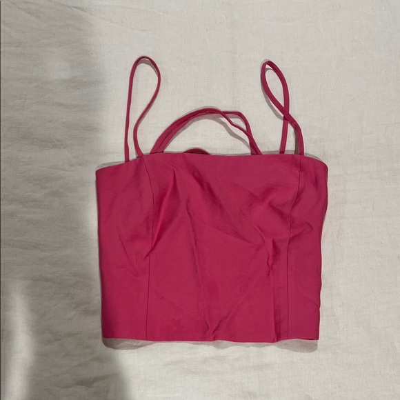 Zara Vibrant Pink Camisole Top - Picture 1 of 4
